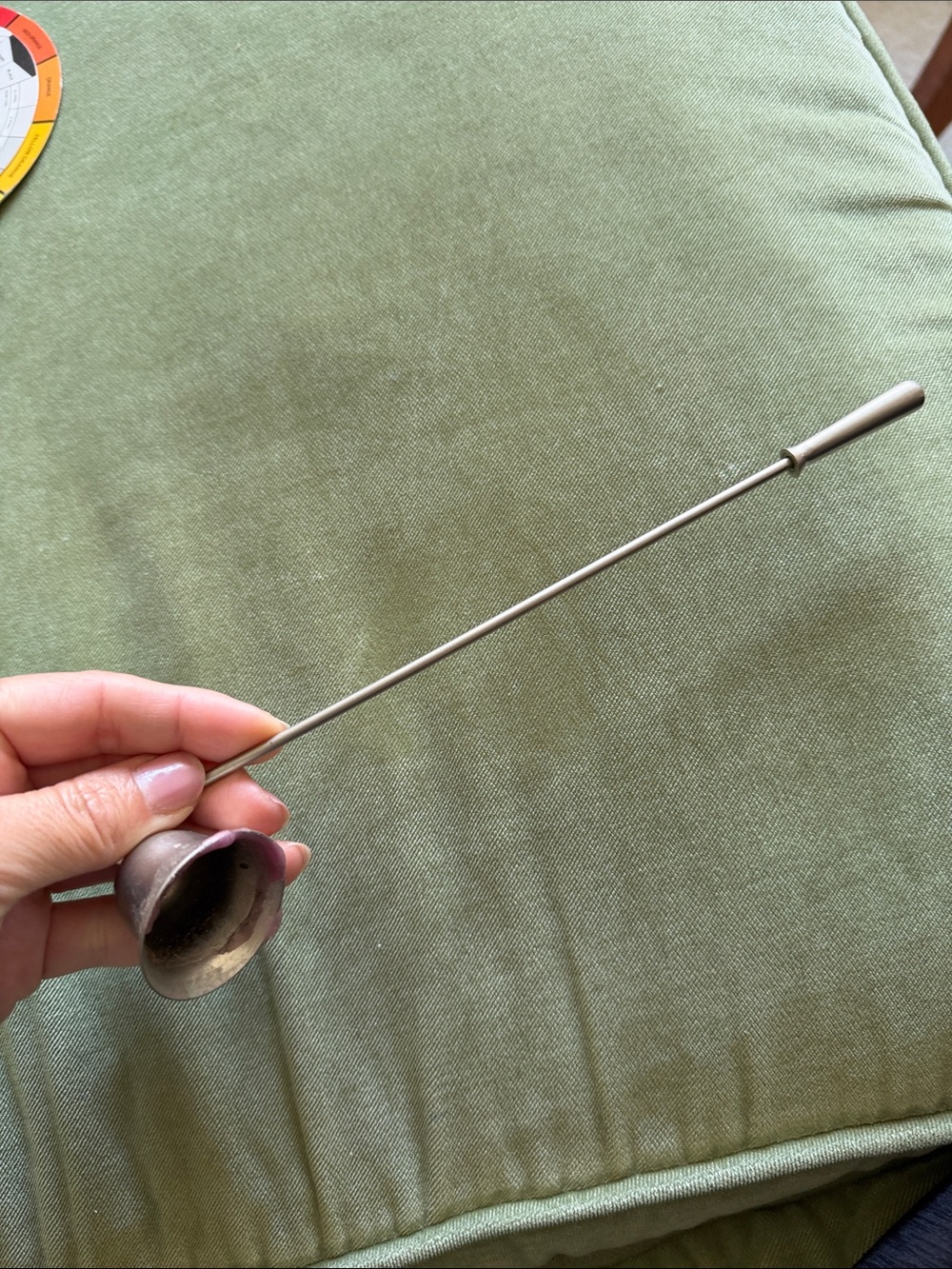 🗽CB2 Metal Candle Snuffer with Bell Tip